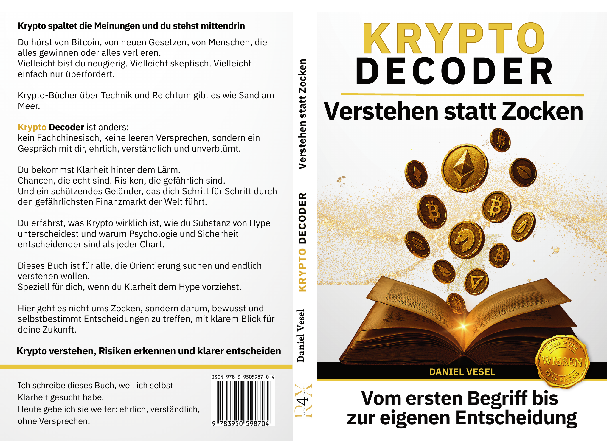 Buchcover von Krypto Decoder.